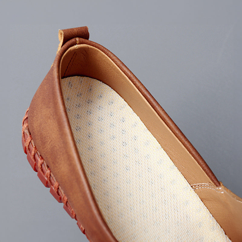 Santorini Leer Loafers