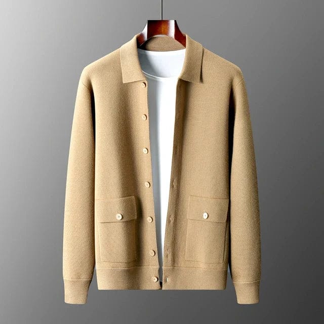 100% Cashmere Cardigan Jacket