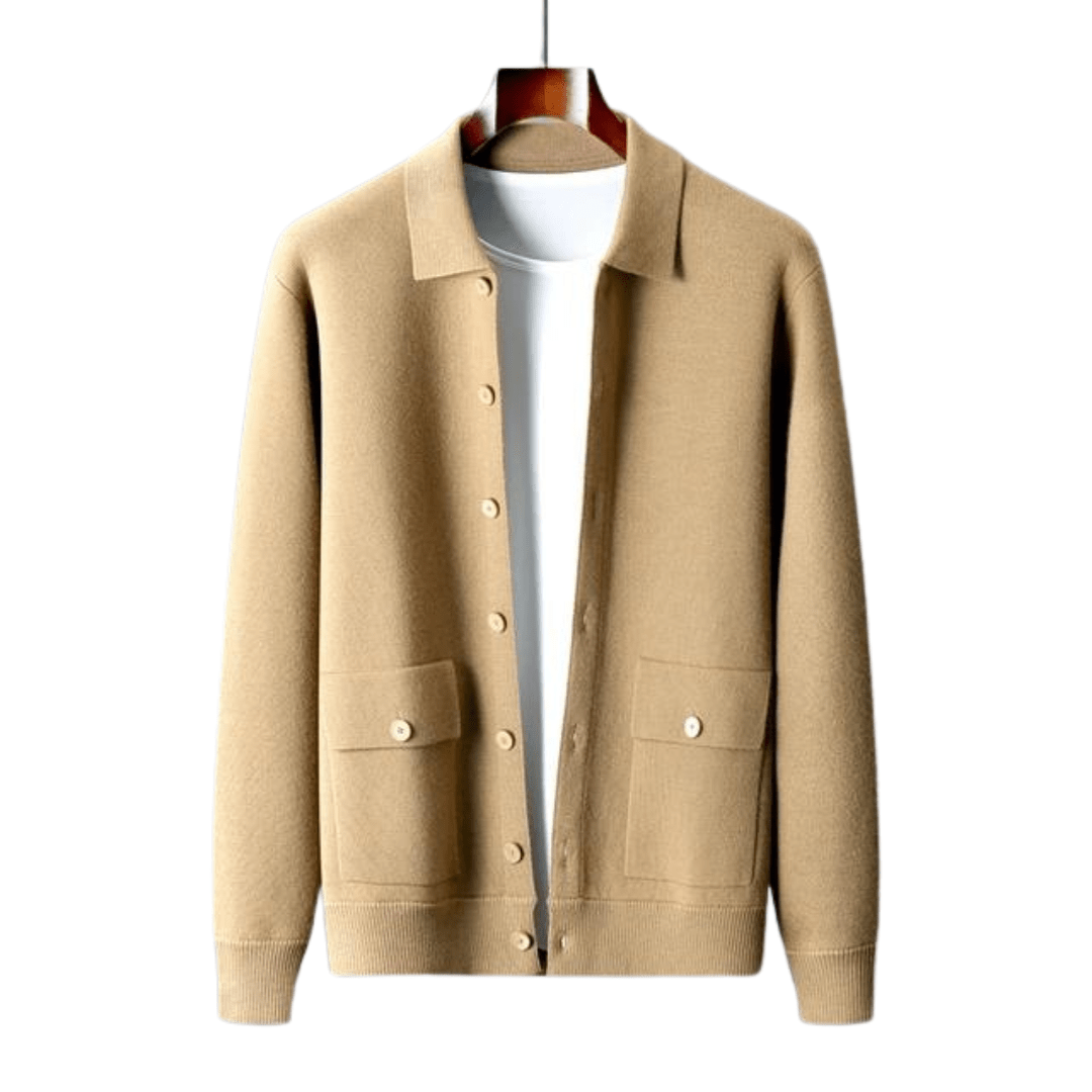 100% Cashmere Cardigan Jacket