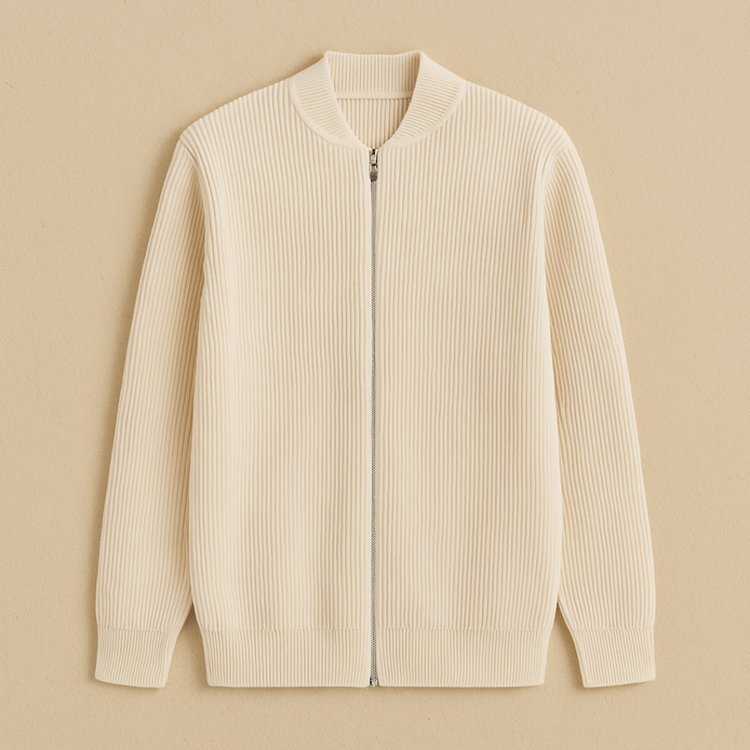 Tyson - Casual gebreid katoenen vest