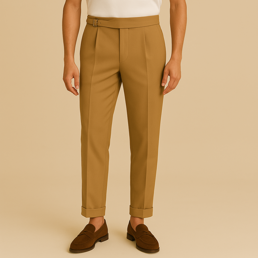 Ulysses - Op Maat Gemaakte Geplooide Broek