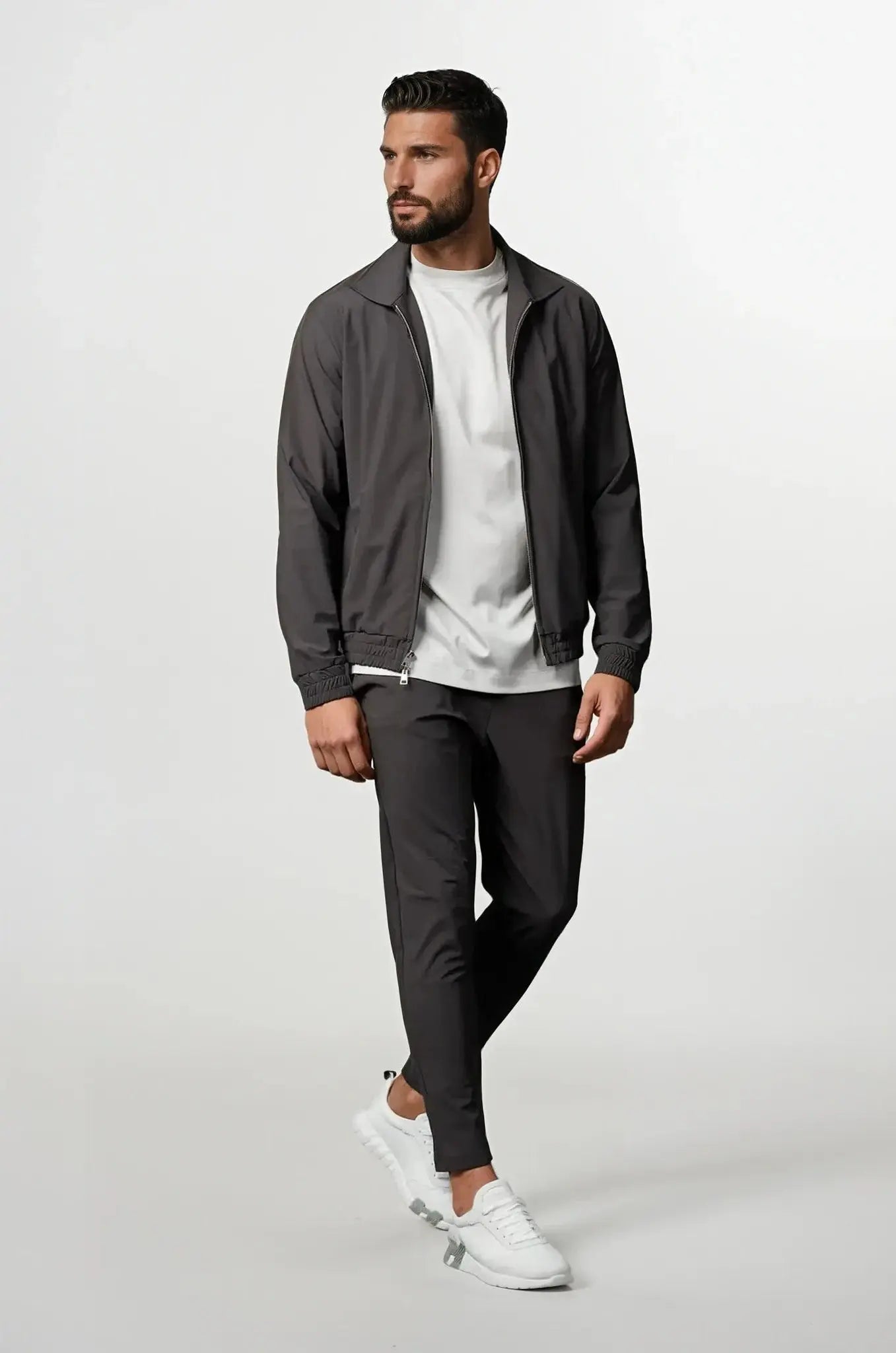 Urban Titanium Techsuit Grijs zonder Capuchon | Modestio