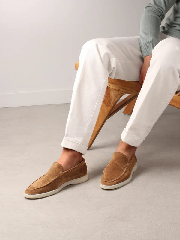 OLD MONEY - PREMIUM SUEDE LOAFERS BRUIN