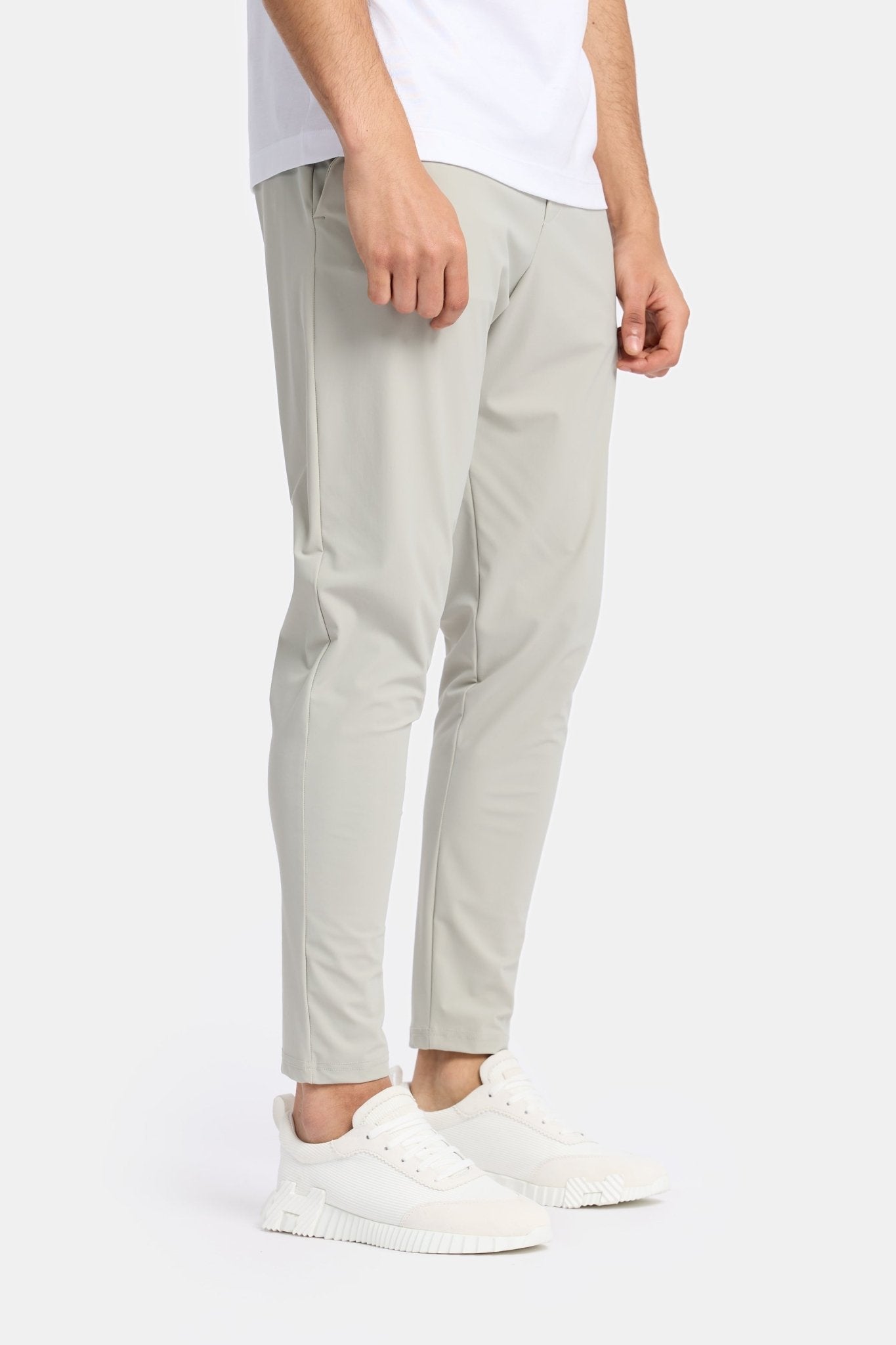 Cloudy Lichtwit Techsuit met Capuchon | Modestio