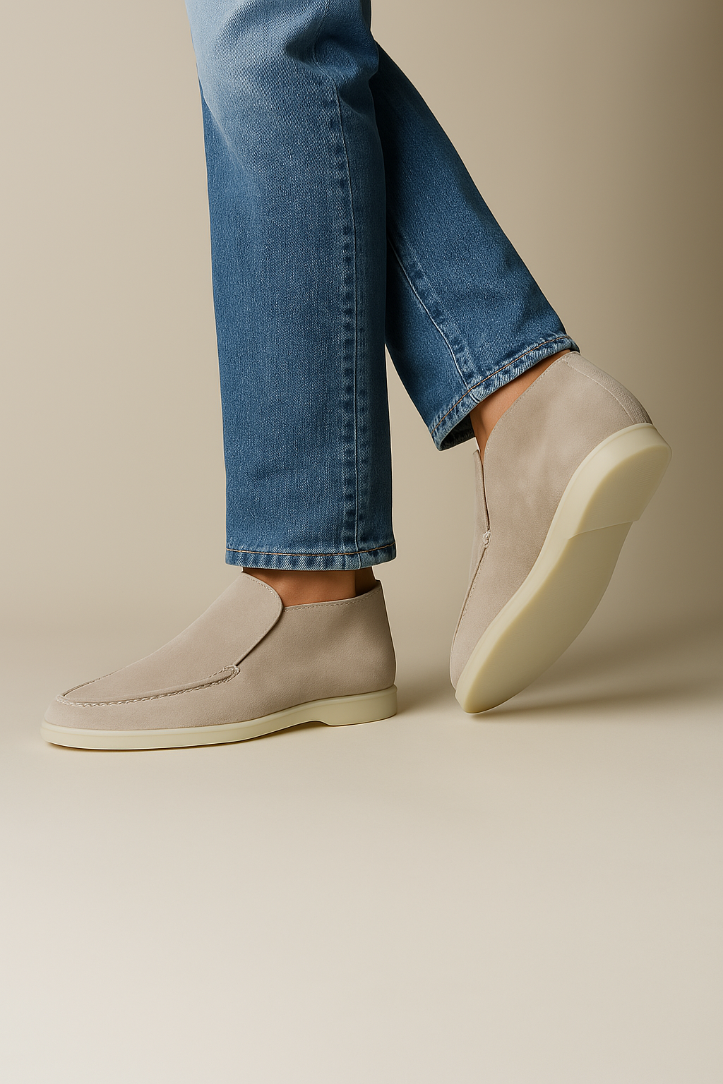 Old Money - High Suede Loafers