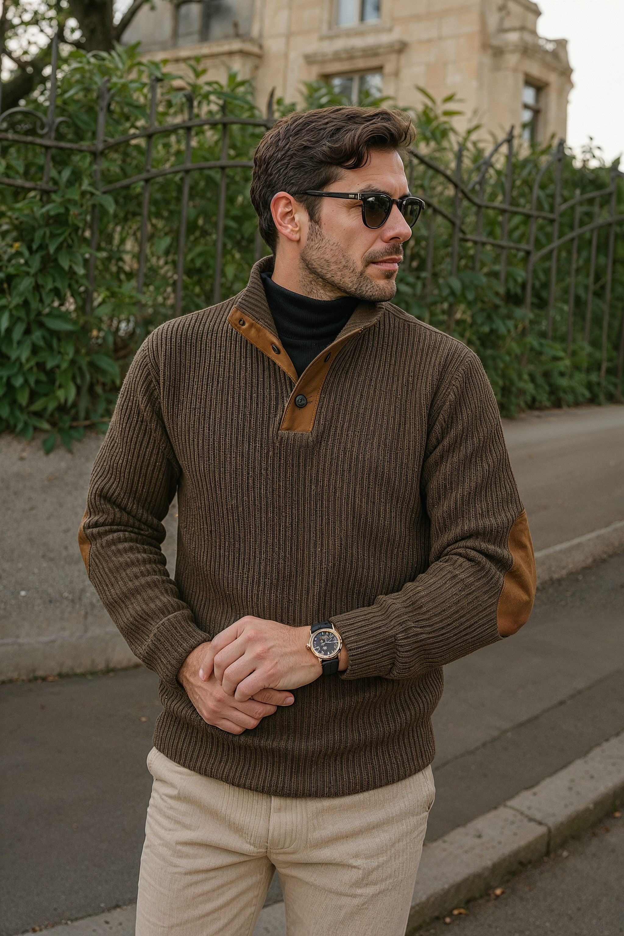 Nilo – Old Money Fit Wollen Trui Mannen 2025