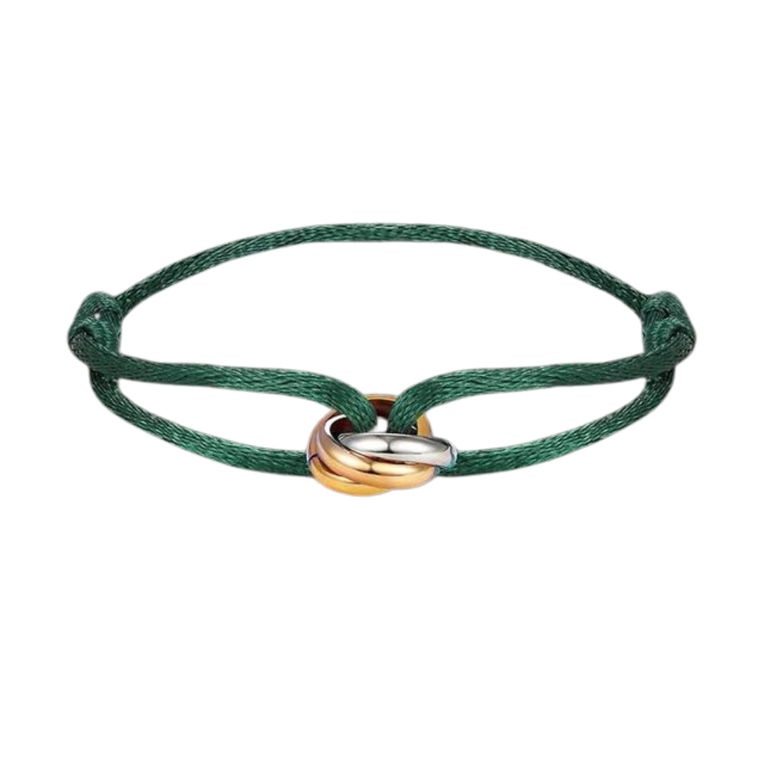Gouden trifecta armband